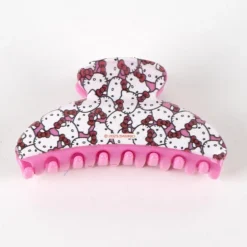 Clips para el Pelo Hello Kitty de Plástico ABS Rosa