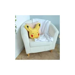 Cojin 3D Pikachu Pokemon Happy 35 cm