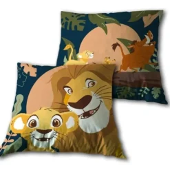 Cojín Simba y Mufasa 40cm El Rey León