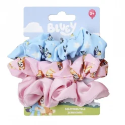 Coleteros de Tela Bluey - Set 3 Piezas para Niños