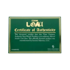 Colgante Loki Autoridad Variacion Temporal Reloj