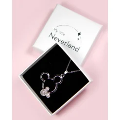 Colgante Mickey Mouse 90th Anniversary Acero y Circonitas