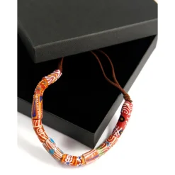 Colgante Tribal Simba – Joya Africana con Piedras de Mauritania