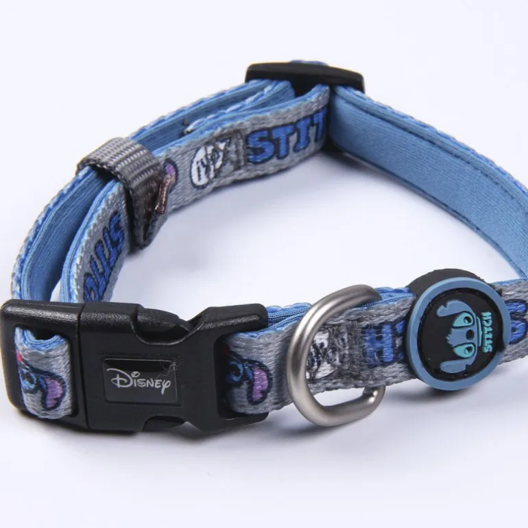 Collar perros mascotas Stitch Disney