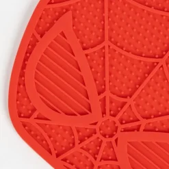 Comedero de Silicona para Perros - Diseño Spiderman