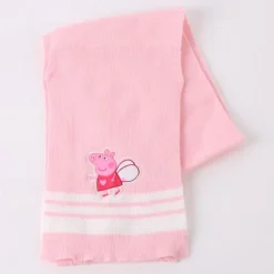 Conjunto 3 Piezas Bufanda Peppa Pig 100% Acrílico Rosa