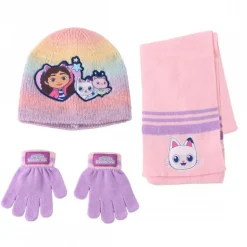 Conjunto 3 Piezas Multicolor Gabby's Dollhouse 100% Acrílico