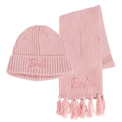 Conjunto de 2 Piezas Bufanda y Gorro Barbie - Complementos Elegantes