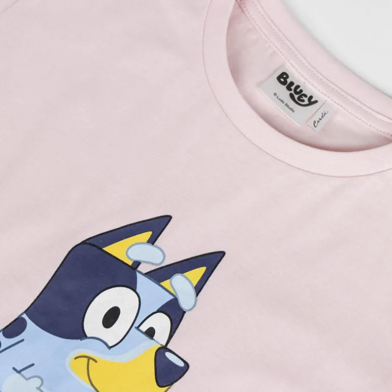 Conjunto infantil de 2 piezas Bluey -Rosa