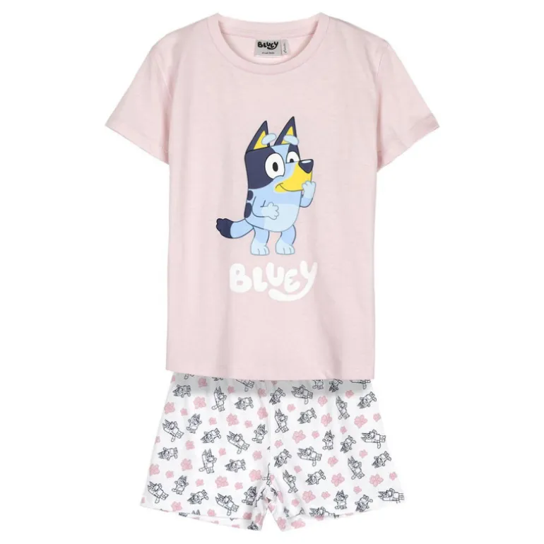 Conjunto infantil de 2 piezas Bluey -Rosa