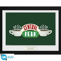 Cuadro enmarcado Friends "Central Perk" 30x40 cm