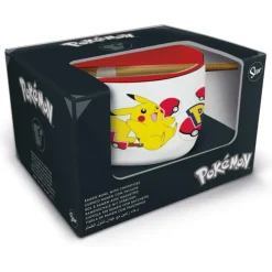 Cuenco De Ramen Con Palillos Pikachu Pokémon