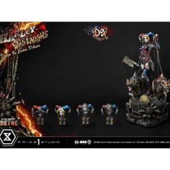 Dark Nights: Metal Estatua Harley Quinn Who Laughs Deluxe