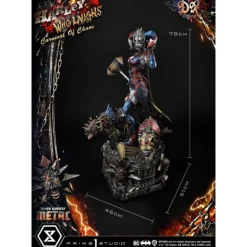 Dark Nights: Metal Estatua Harley Quinn Who Laughs Deluxe