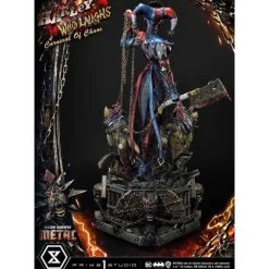 Dark Nights: Metal Estatua Harley Quinn Who Laughs Deluxe