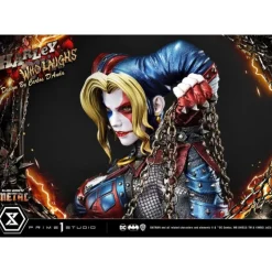 Dark Nights: Metal Estatua Harley Quinn Who Laughs Deluxe