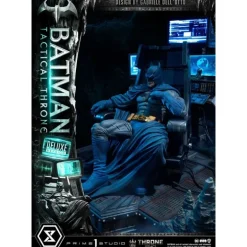 DC Comics Estatua 1/3 Batman Tactical Throne Deluxe Bonus 57 cm