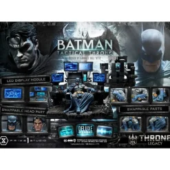 DC Comics Estatua 1/3 Batman Tactical Throne Deluxe Bonus 57 cm