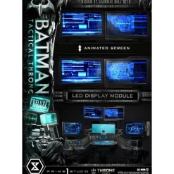 DC Comics Estatua 1/3 Batman Tactical Throne Deluxe Bonus 57 cm