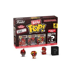 Deadpool Pack 4 Figuras Bitty POP! Vinyl Dinopool 2,5 cm