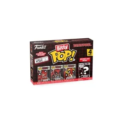 Deadpool Pack 4 Figuras Bitty POP! Vinyl Dinopool 2,5 cm
