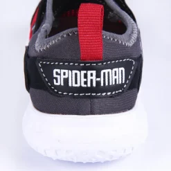Deportiva baja negra y roja Spider-Man