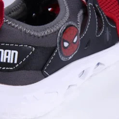 Deportiva baja negra y roja Spider-Man