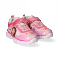 Deportiva con luces Gabby's Dollhouse en Rosa y Blanco