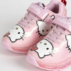 Deportiva con luces Hello Kitty - PU/Polyester/TPR