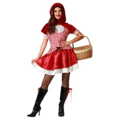 Deslumbrante Disfraz de Caperucita para Mujer