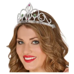 Diadema o Tiara plata para Princesas