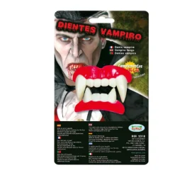 Dientes o Dentadura de Vampiro para Halloween