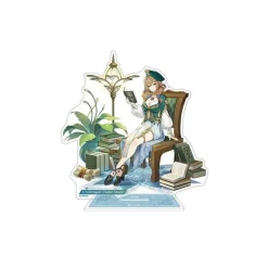 Diorama Acrílico Genshin Impact Lisa 15 cm Teyvat Style