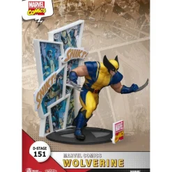 Diorama PVC D-Stage Lobezno 16cm Marvel