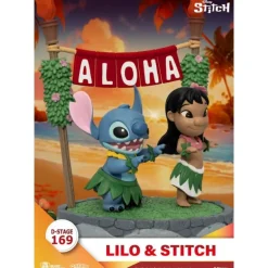 Diorama PVC Lilo & Stitch D-Stage 16 cm