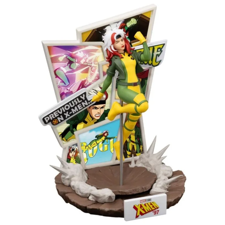 Diorama X-Men '97 PVC D-Stage Rogue 16 cm (Exclusivo SDCC)