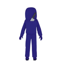 Disfraz Among Us Azul para niños