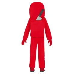 Disfraz Among Us Rojo para adolescentes