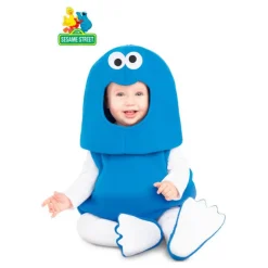 Disfraz ancho de Monstruo de las Galletas para bebé