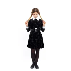 Disfraz Clásico de Miércoles para Niña y Adolescente