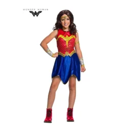 Disfraz Clásico de Wonder Woman para Niña