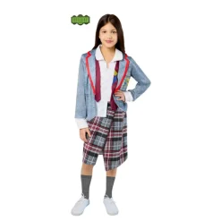Disfraz de Astrid Uniforme Clásico con Corbata para Niña