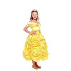 Disfraz de Bella y Bestia para niña