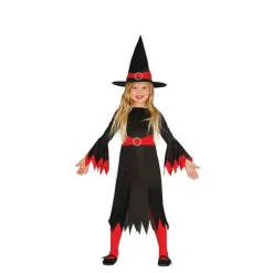 Disfraz de Bruja Negra para niña