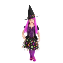Disfraz de Bruja Top Symbol para niña