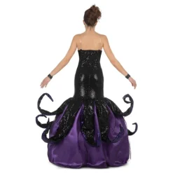 Disfraz de Bruja Villana del Mar Morado para Mujer