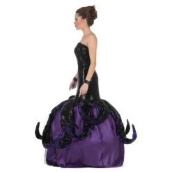 Disfraz de Bruja Villana del Mar Morado para Mujer
