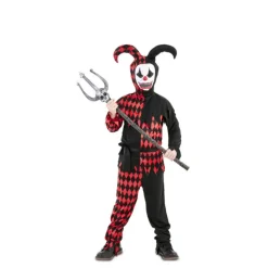 Disfraz de Bufón Siniestro para niño