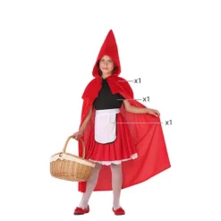 Disfraz de Caperucita Roja para niña