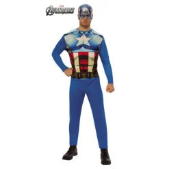 Disfraz de Capitán América de los Vengadores para hombre